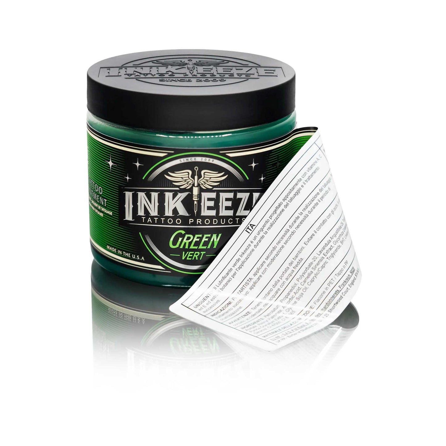 Inkeeze - Green Tattoo Ointment 16oz (473ml)
