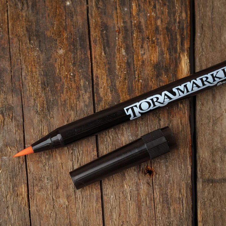 TORA Marker Brush PRO Tip - KIN YELLOW - 6-Pack