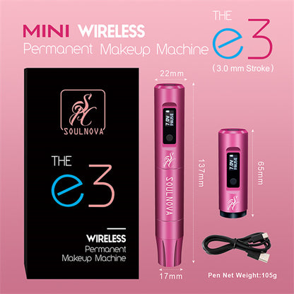 E3 Soulnova Mini Wireless Pen Black 3.0mm