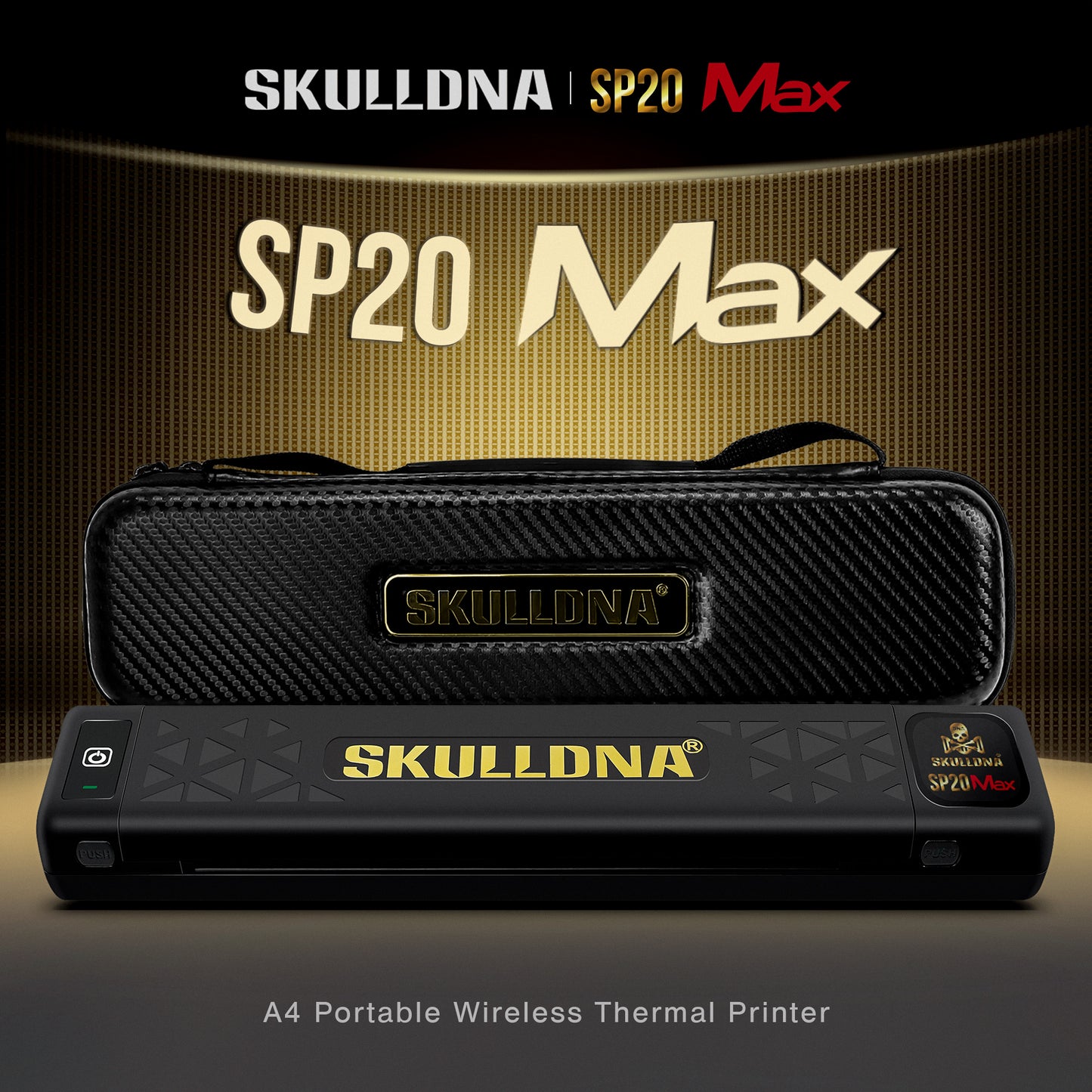 SKULLDNA SP20 MAX Wireless Printer Black