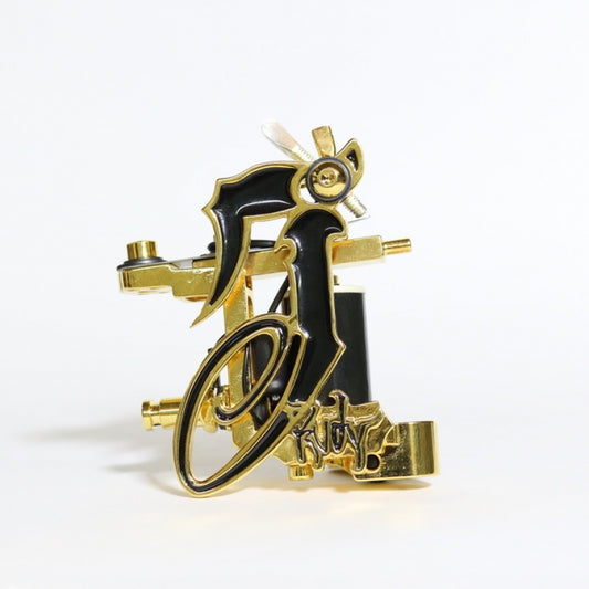 JACK RUDY-HM SIGNATURE SERIES - tattoo machine - Gold Edition - Shader