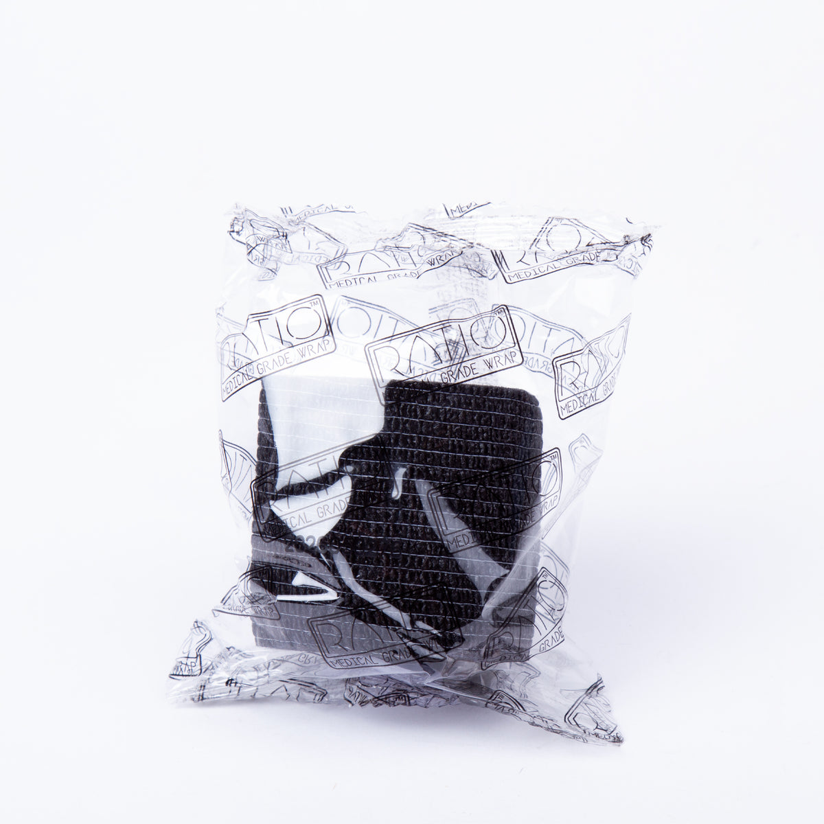 Precision Medical Cohesive Wrap 2" - BLACK