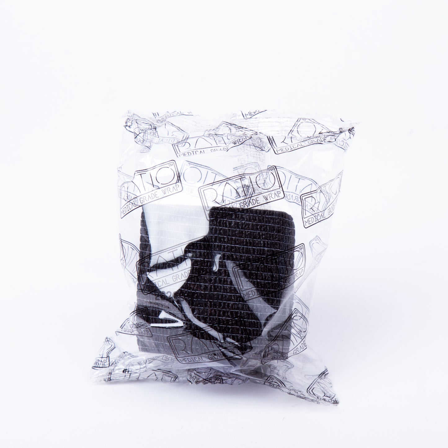 12-pack - Precision Medical Cohesive Wrap 2" - BLACK