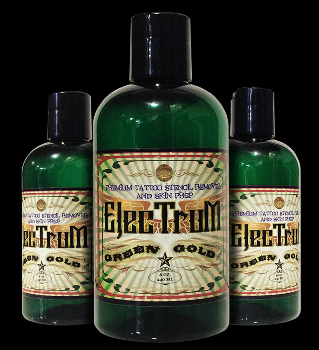 Electrum Premium Tattoo Skin Prep and Stencil Repositioner - 8 oz