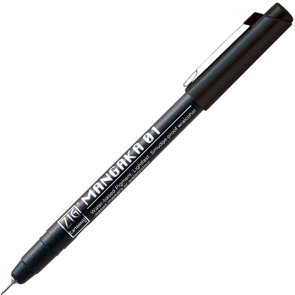 ZIG Mangaka Fineliner 010 Black