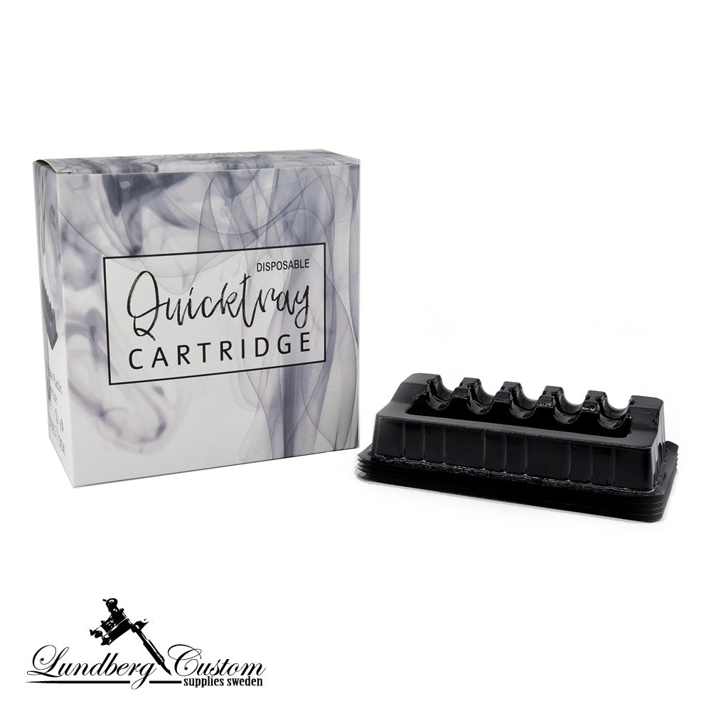 Disposable Cartridge Quick Tray - Black 50pcs