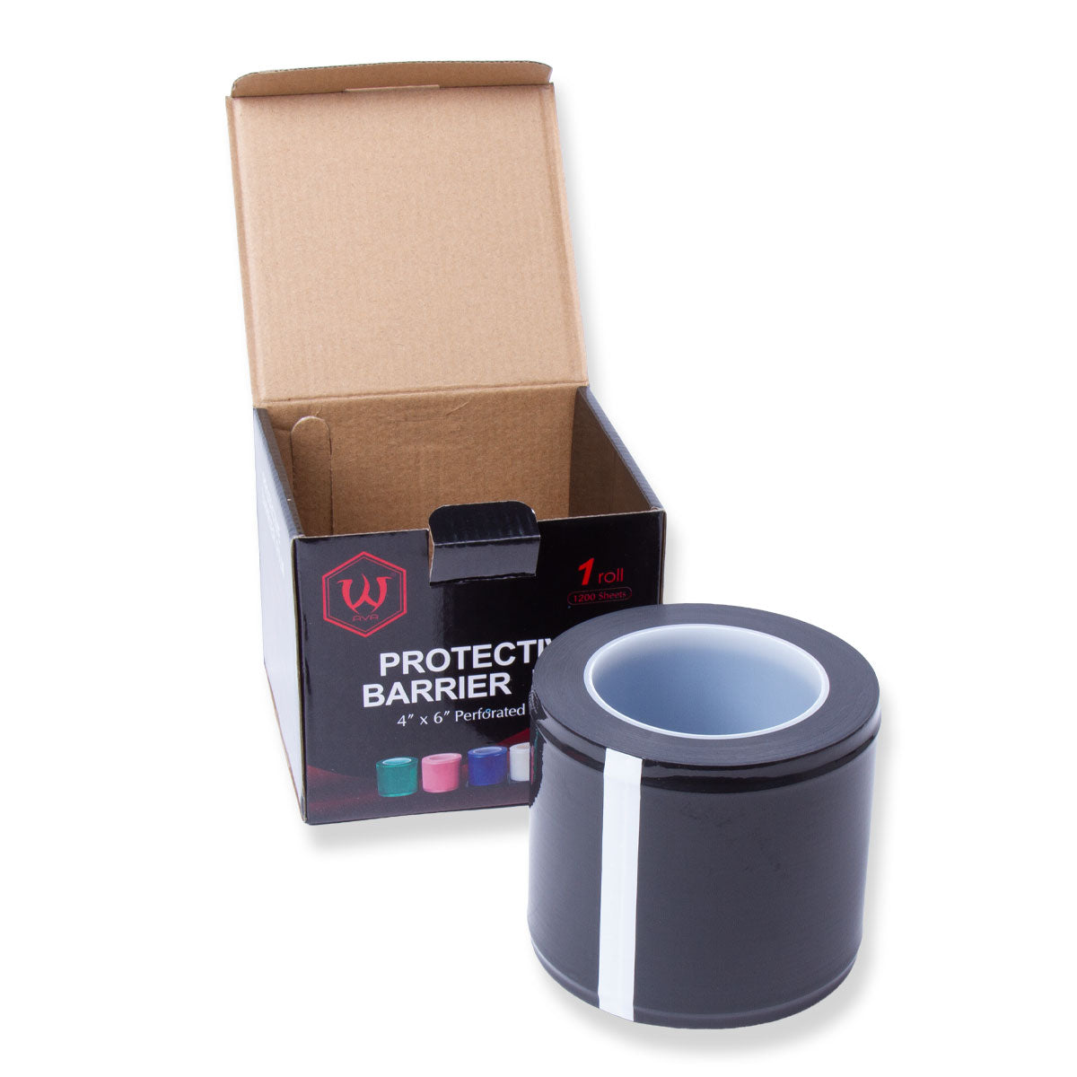 Tattoo Protective Barrier Film 10x15cm 1200 sheets - Black