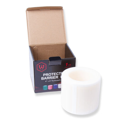 Tattoo Protective Barrier Film 10x15cm 1200 sheets - Clear