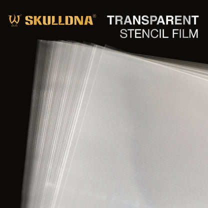 SKULLDNA Transparent Stencil Film - 50-pack