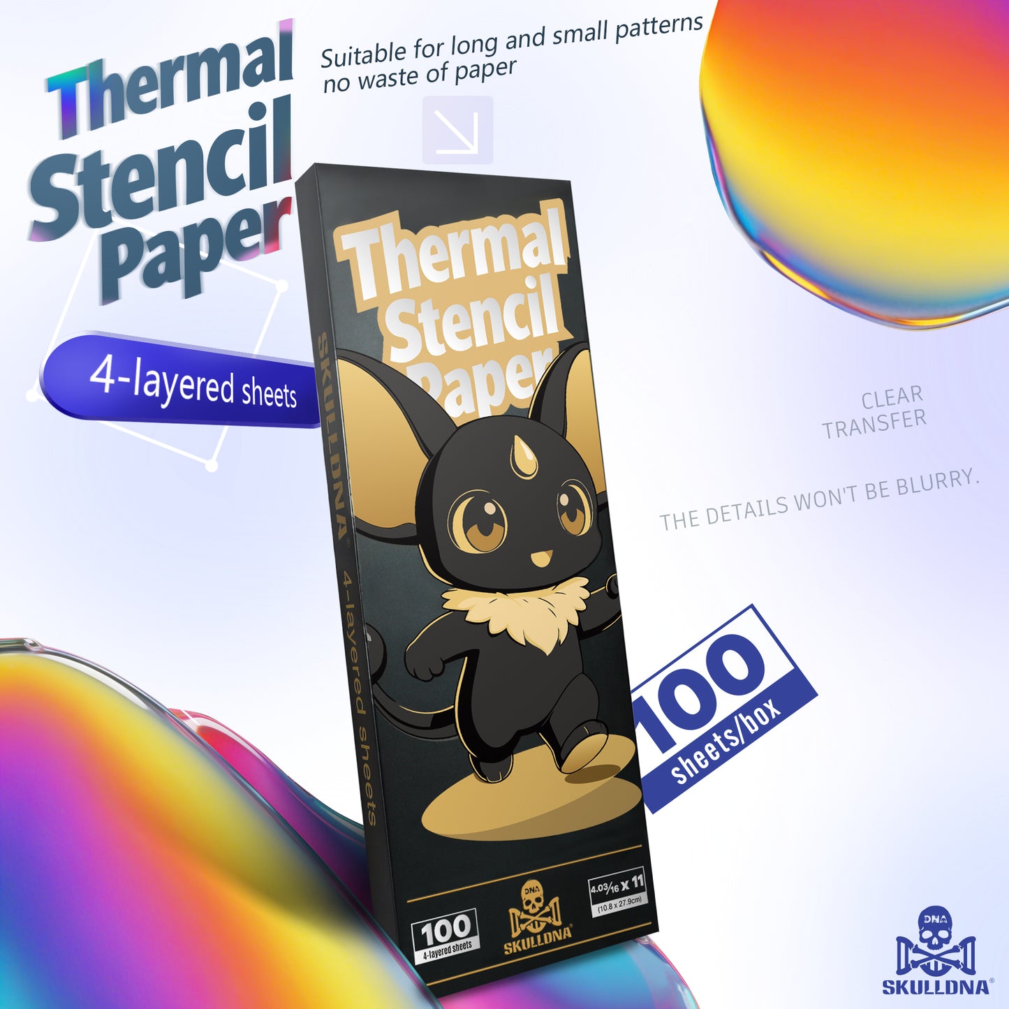 SKULLDNA Mini Transfer Paper - 100pcs