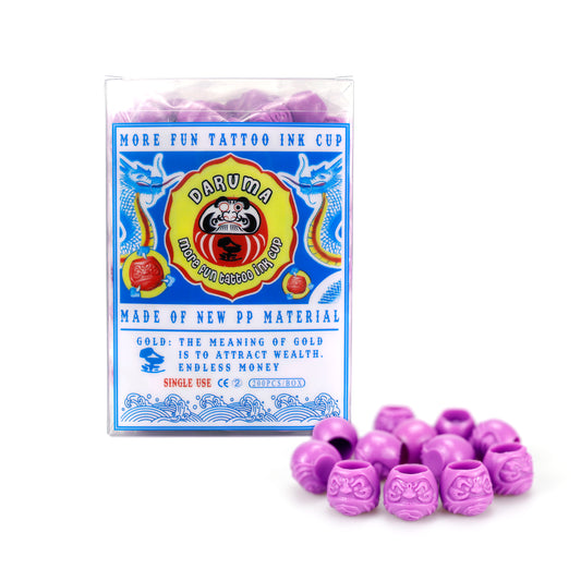 Daruma Ink Cups - 200pcs - PURPLE