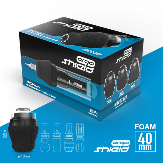 Ergo Shield Disposable Grips - Box of 24 - 40mm