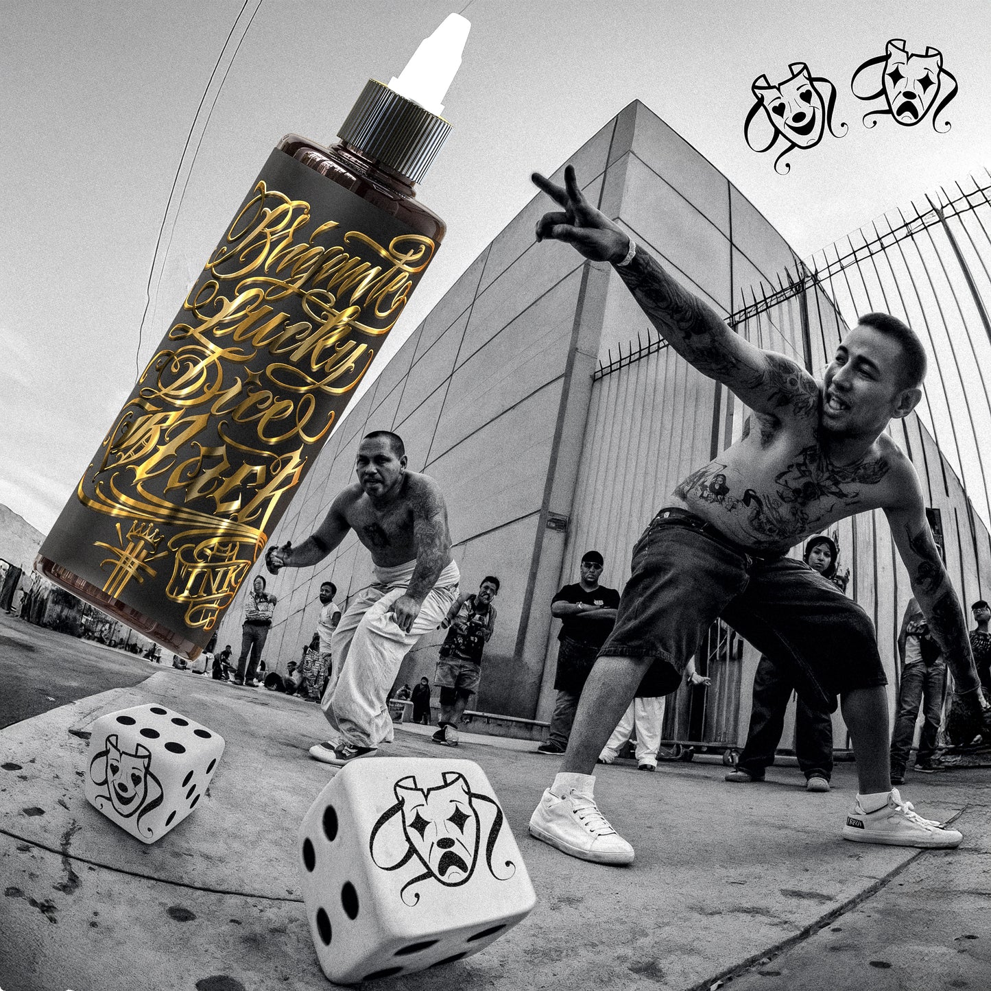 Panthera Ink x Brigante Lucky Dice Black 200ml