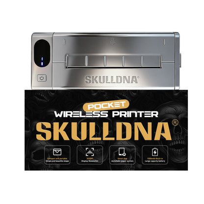 SKULLDNA Mini Wireless Printer