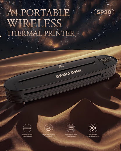 SKULLDNA SP30 Wireless Printer Black