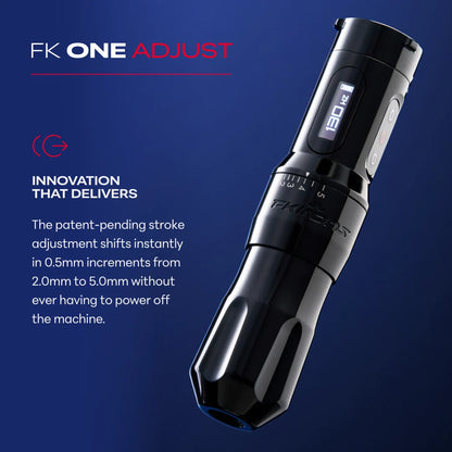 FK One Adjust Wireless Tattoo Machine - Stealth