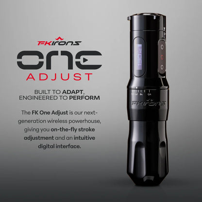 FK One Adjust Wireless Tattoo Machine - Stealth