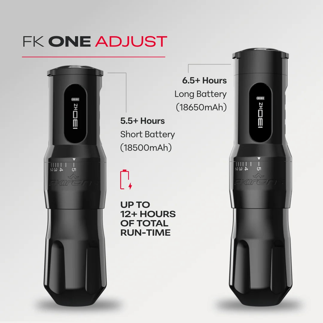 FK One Adjust Wireless Tattoo Machine - Stealth