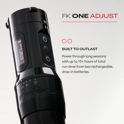 FK One Adjust Wireless Tattoo Machine - Stealth