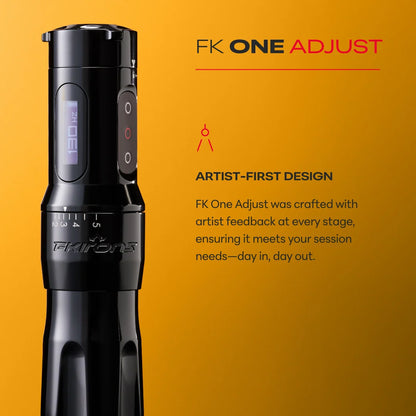 FK One Adjust Wireless Tattoo Machine - Stealth