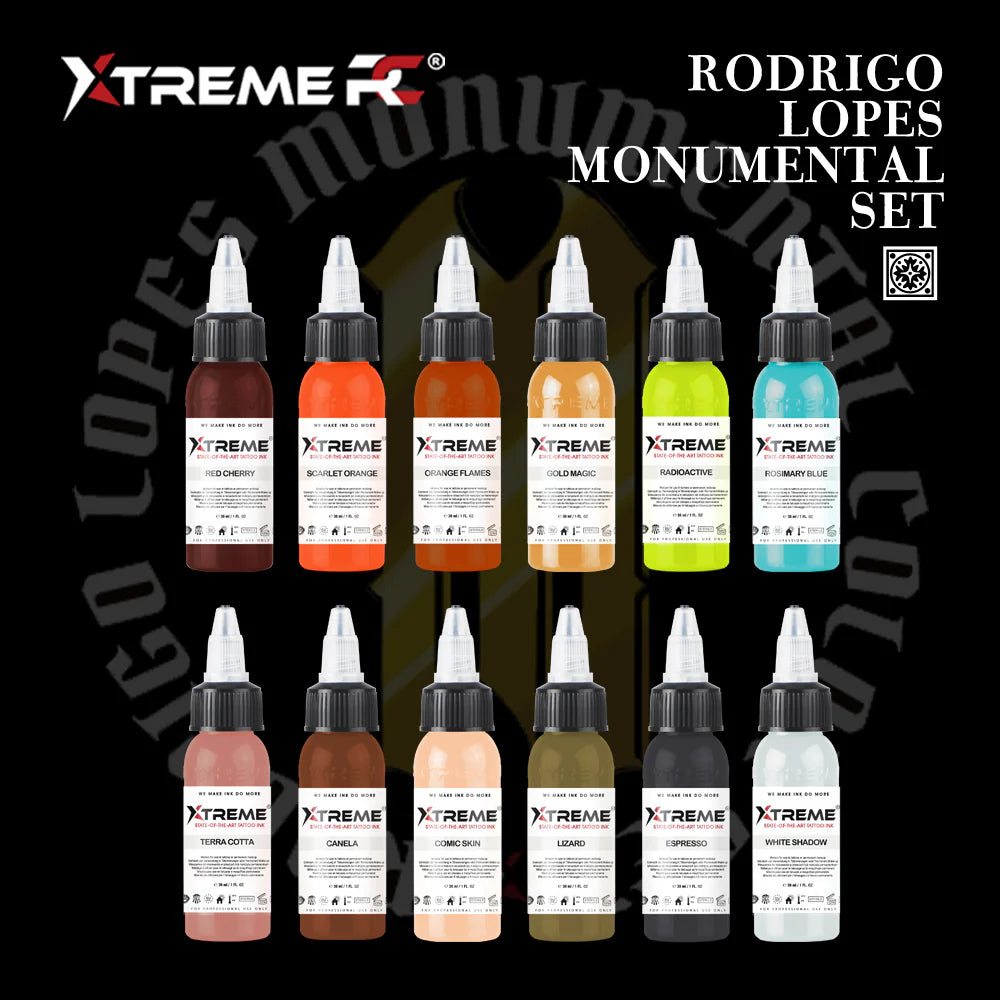 Xtreme Ink - RODRIGO LOPES MONUMENTAL SET 12x30ml