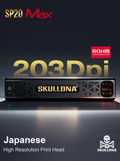 SKULLDNA SP20 MAX Wireless Printer Black