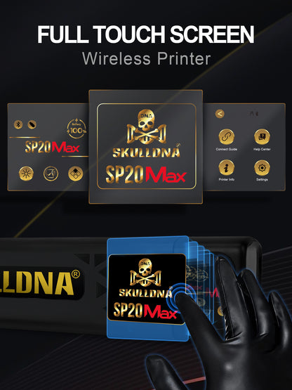 SKULLDNA SP20 MAX Wireless Printer Black