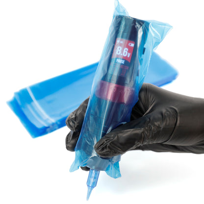 SKULLDNA - Self sealing covers 100-pack Blue