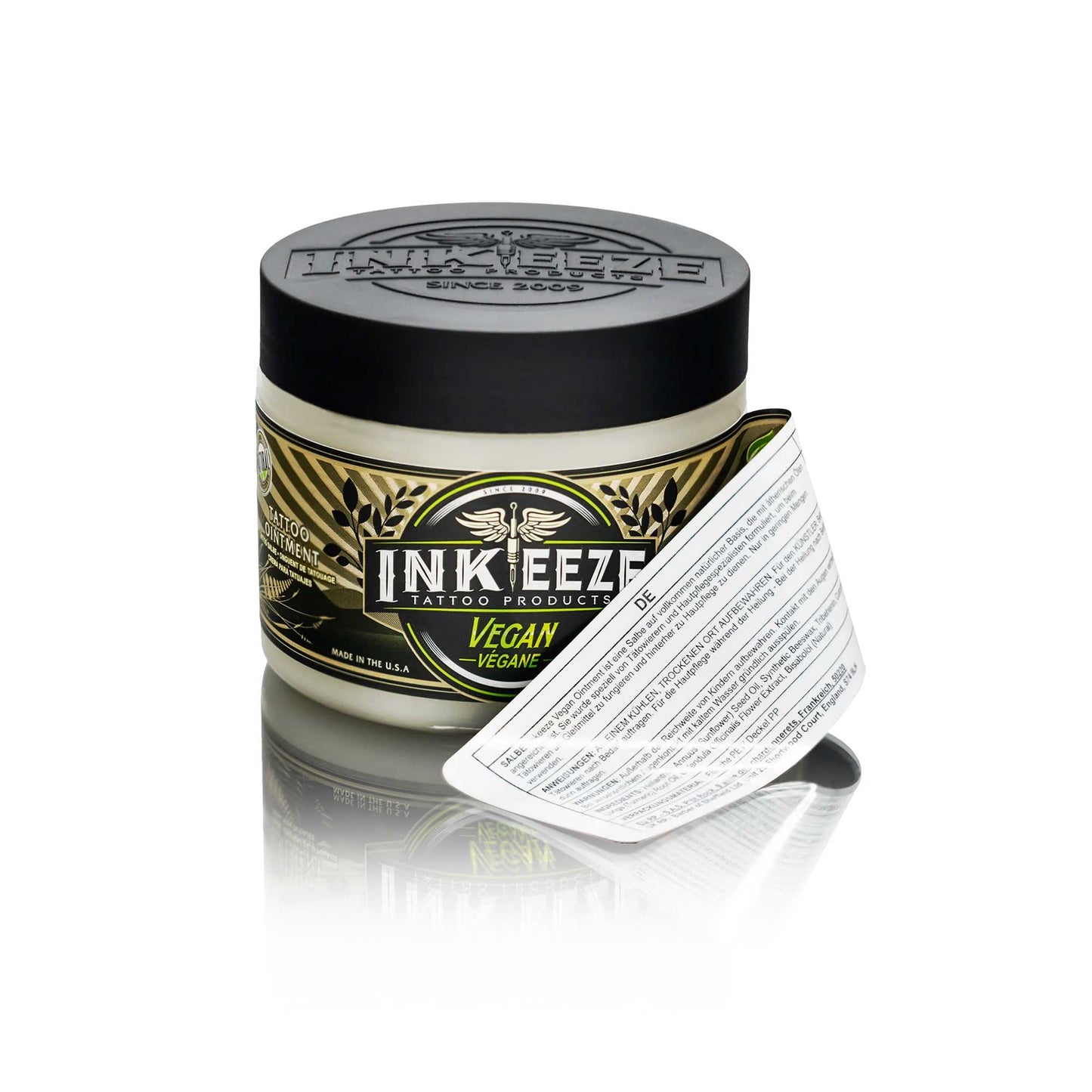 Inkeeze Vegan Tattoo Ointment - 6oz. (175ml)