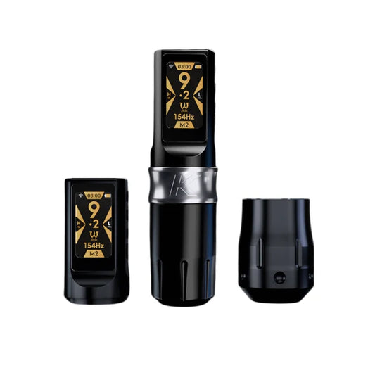 AVA Wireless Pen Machine UNI-K Luxury Kit 2,5-5mm stroke Black