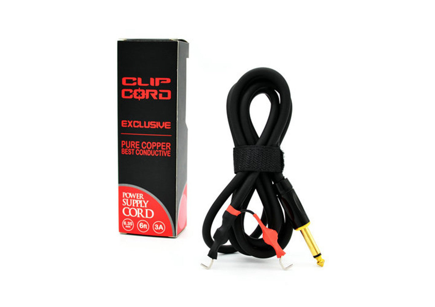 AVA 2 Clip Cord - Soft Import USA Line - Black