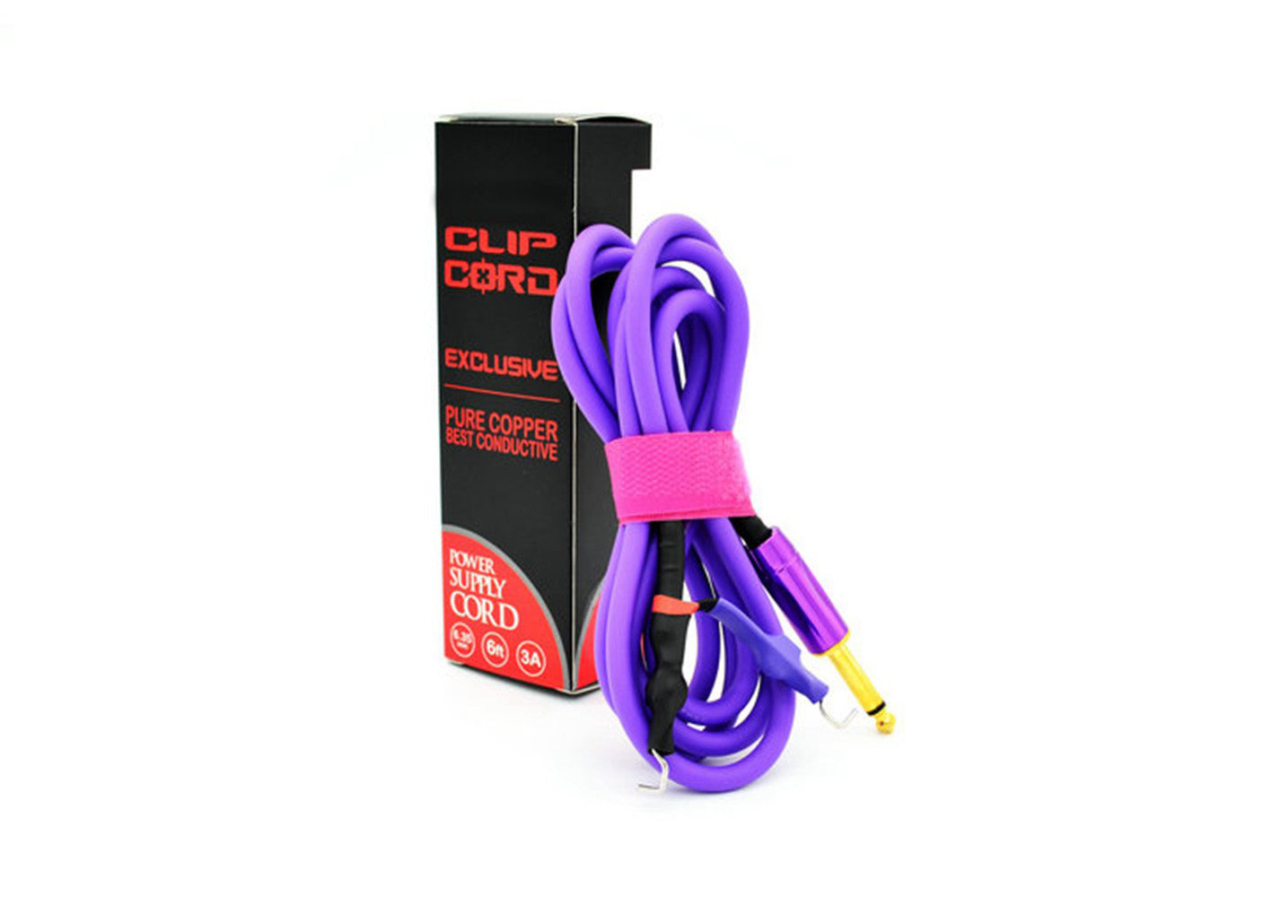 AVA 2 Clip Cord - Soft Import USA Line - Purple