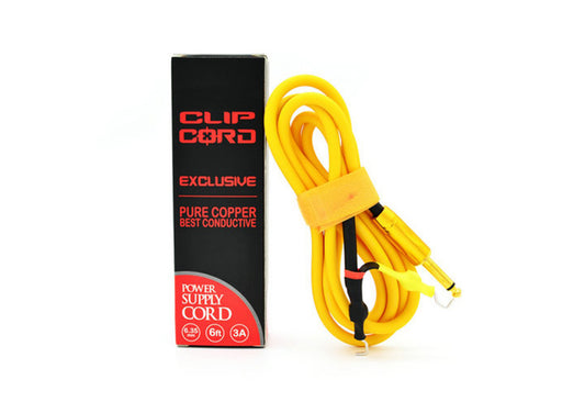 AVA 2 Clip Cord -Soft Import USA Line - Yellow