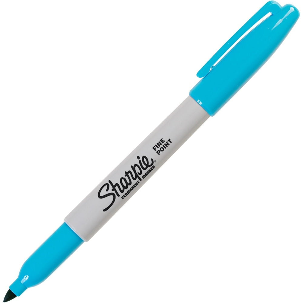 Sharpie Permanent Marker Fine Point - Turquoise