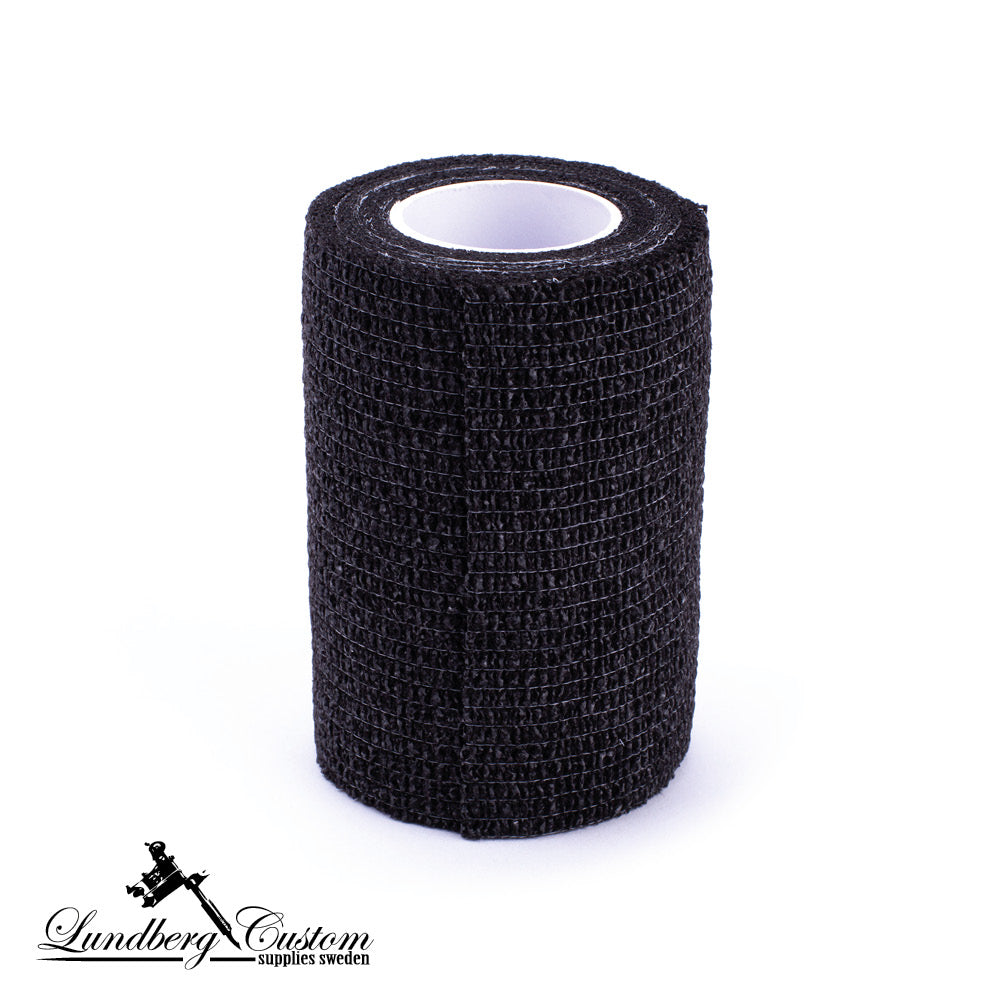 Precision Medical Cohesive Wrap 3" - BLACK