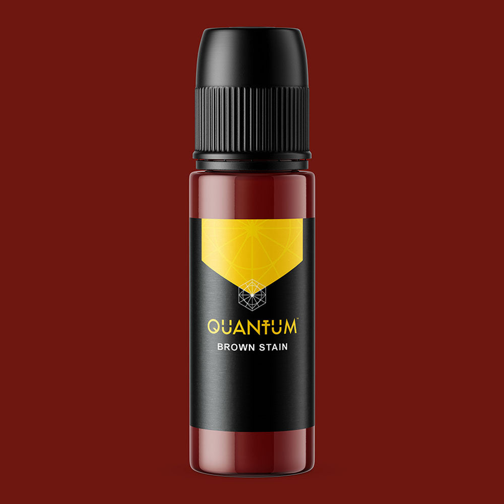 Quantum Tattoo Ink - Gold Label Brown Stain 30ml