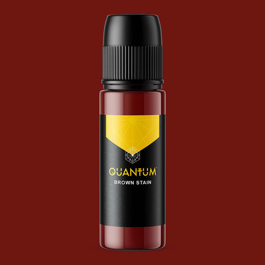 Quantum Tattoo Ink - Gold Label Brown Stain 30ml