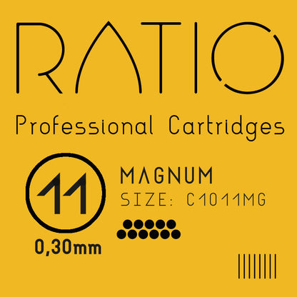 Ratio Professional Cartridges - 0.30mm Magnums