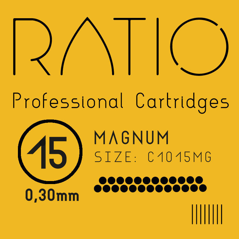 Ratio Professional Cartridges - 0.30mm Magnums