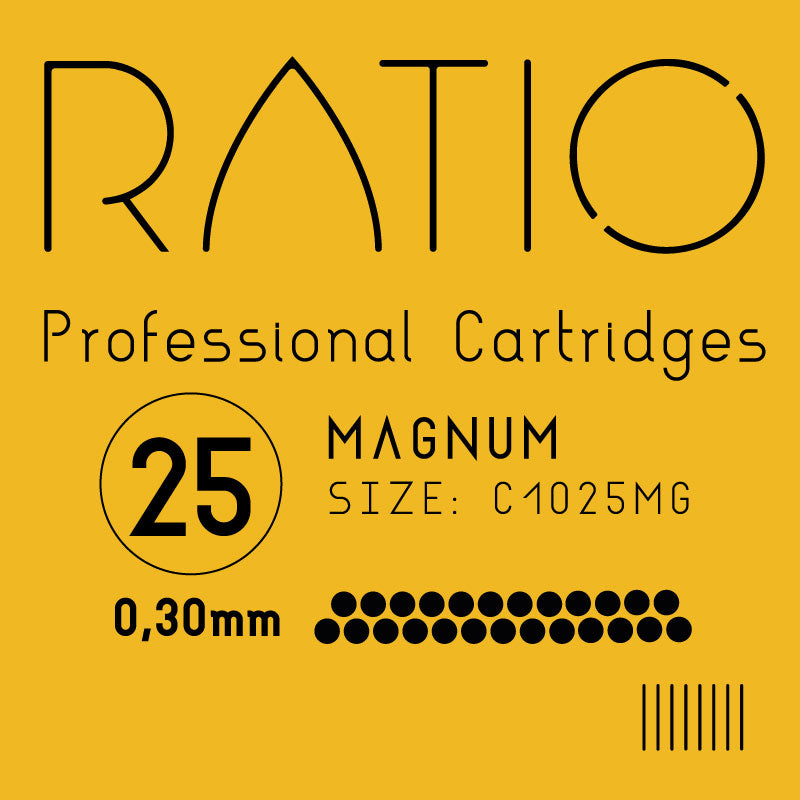 Ratio Professional Cartridges - 0.30mm Magnums