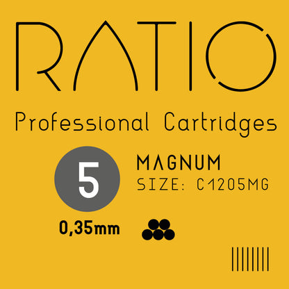 Ratio Professional Cartridges - 0.35mm Magnums