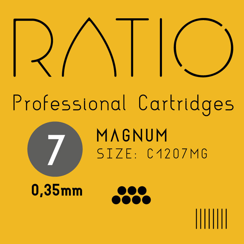 Ratio Professional Cartridges - 0.35mm Magnums