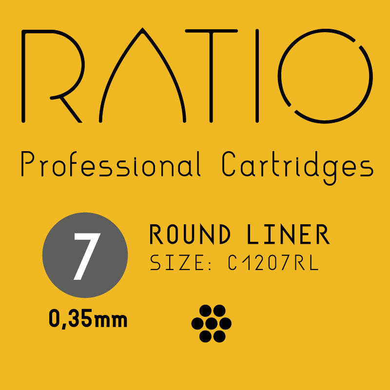 Ratio Professional Cartridges - 0.35mm Liners