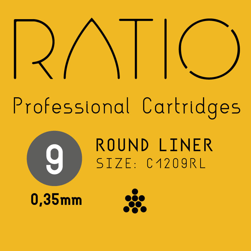 Ratio Professional Cartridges - 0.35mm Liners