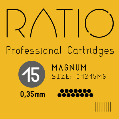 Ratio Professional Cartridges - 0.35mm Magnums