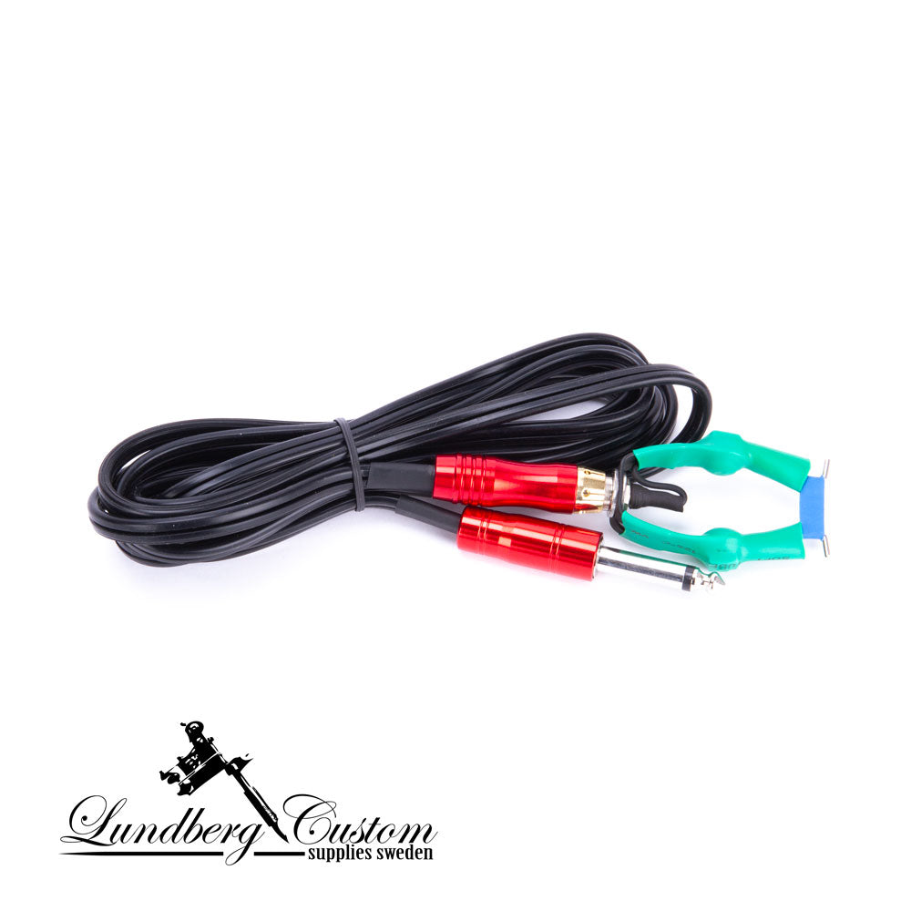 Professional grade tattoo Clipcord - RCA/CLIP COMBO