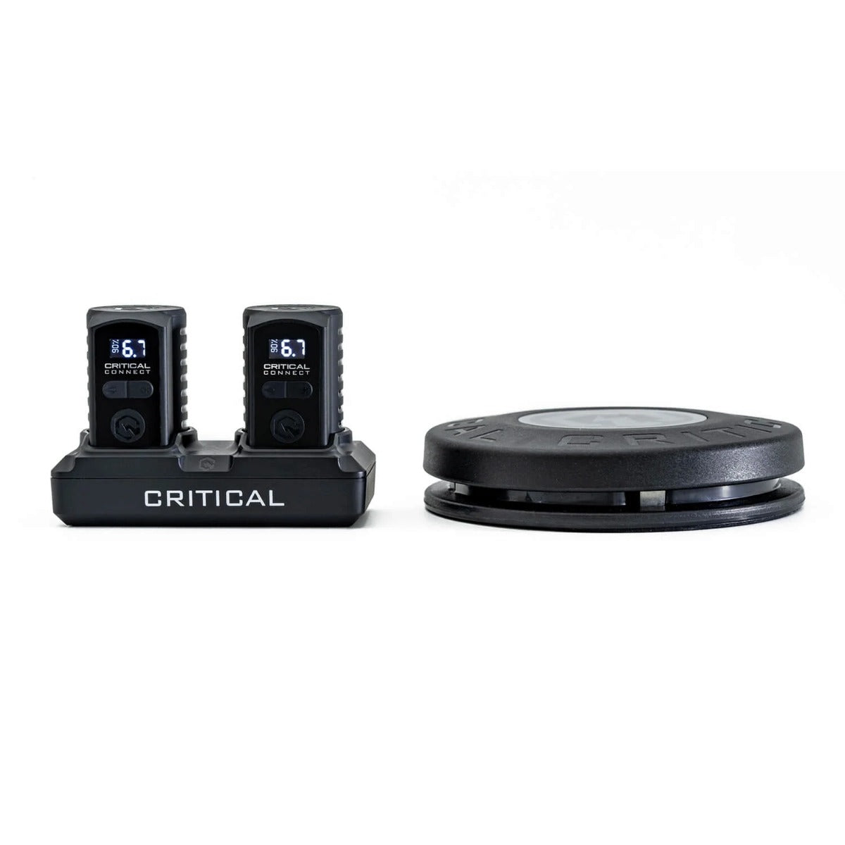 Critical Connect Battery Bundle - 2x RCA & Footswitch