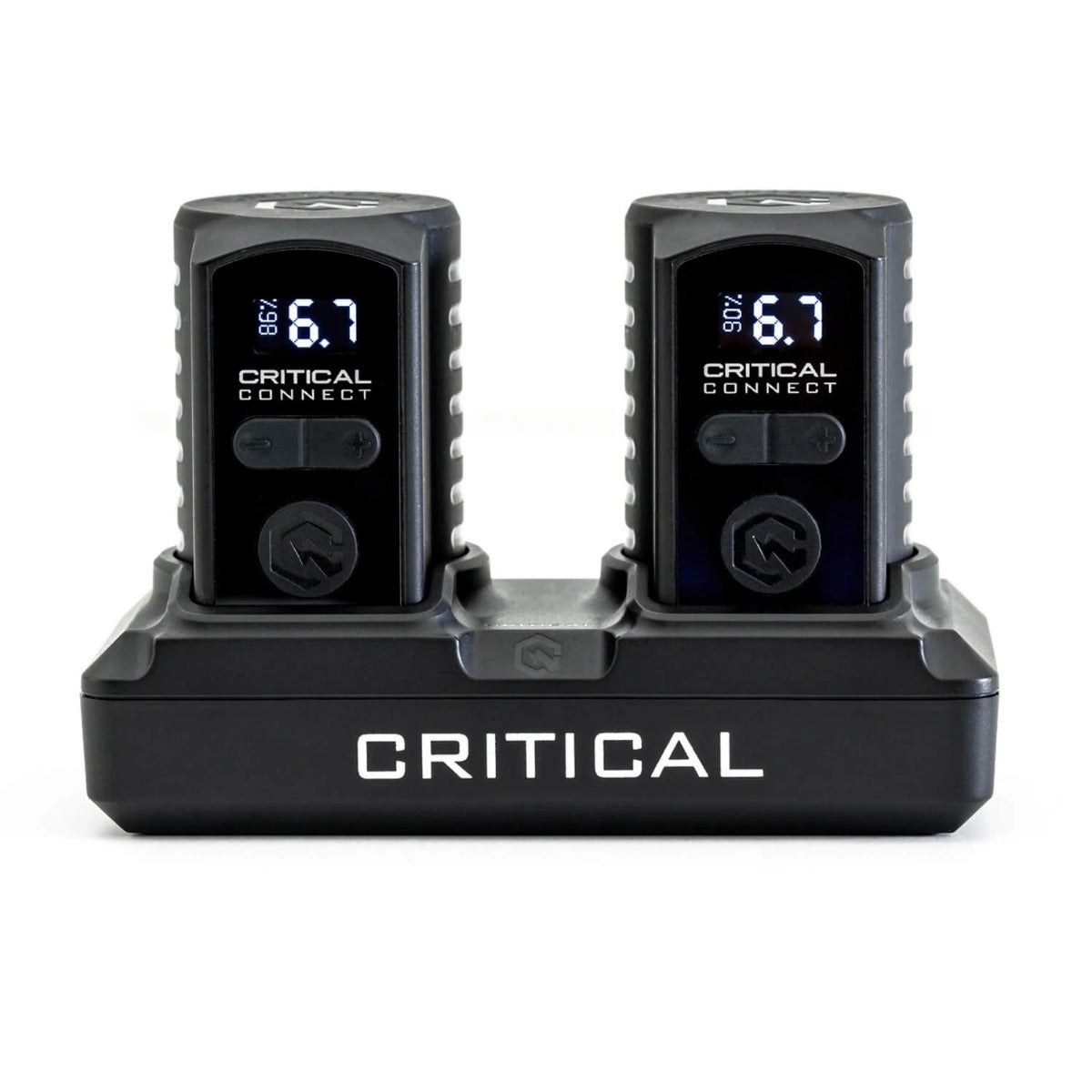 Critical Connect Battery Bundle - 2x RCA & Footswitch