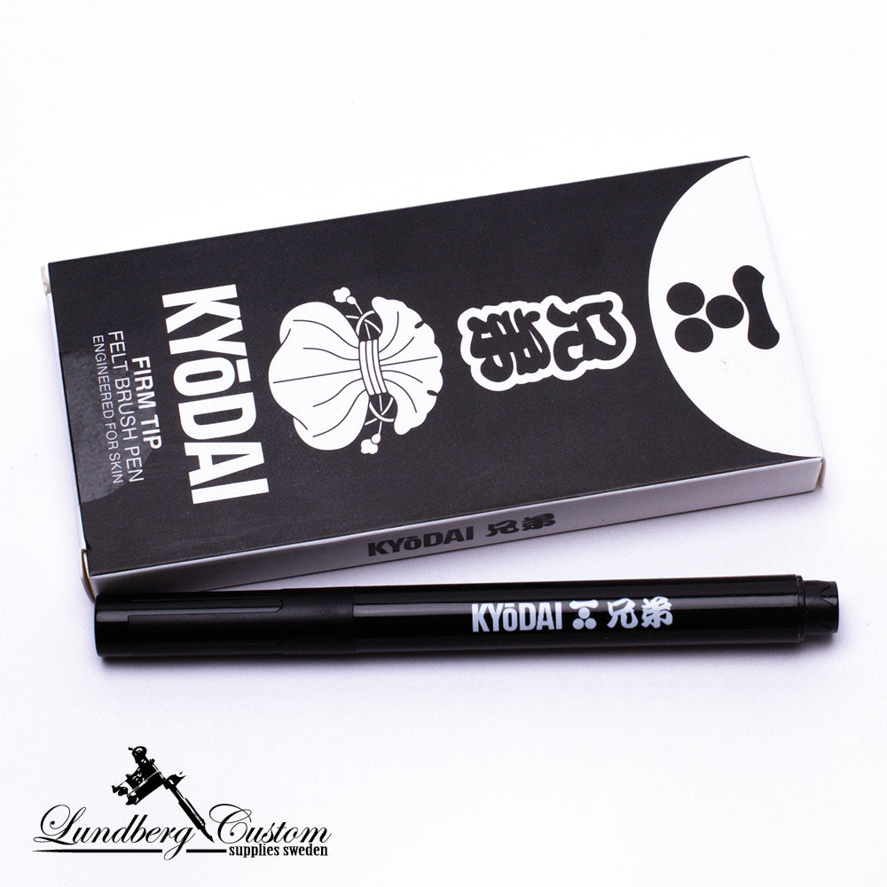 KYŌDAI Firm-Tip Brush Pen Single - Gentian Violet