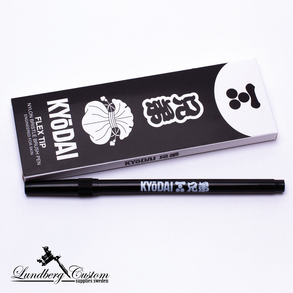 KYŌDAI Flex-Tip Brush Pen Single - Gentian Violet